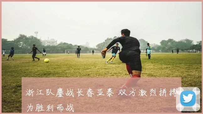 浙江队鏖战长春亚泰 双方激烈拼搏为胜利而战